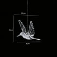 thumbnail image 2 of Uuiauoio Acrylic Birds Decorative Ceiling Hanging Ornaments Clear Hummingbird Christmas Ornaments Stage Wedding Decoration Home Decoration, Wedding Ceremony and Reception Hanging Decorations,, 2 of 3