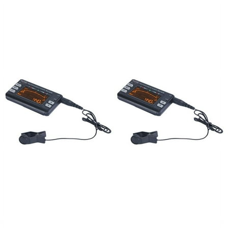2X MT-40W -Tuner Tone Generator Electronic Digital LCD 3 in 1 LCD Clarinet Saxophone Tuner/Metronome