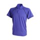 thumbnail image 1 of Finden & Hales - Polo deportivo/de deporte transpirable Modelo Piped Sports para hombre/caballero - Verano/ Deporte (Morado/ Azul marino), 1 of 2