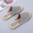 thumbnail image 4 of WIZUTIZ Shower Slippers for Women Casual Trendy Lightweight Womens Sandals Summer Jeweled Shimmer BOHO Slide Sandals Slides Knitted BOHO Beach Sandals Outdoor Non-Slip Shower Shoes Mom Christmas Gifts, 4 of 6