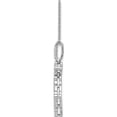thumbnail image 6 of 14K White Gold 14Kw True Origin Lab Grown Diamond Vs/Si, D E F, Bloom Fashion Pendant Nec (18 X 16.49) Made In India pm6344-025-wld, 6 of 6