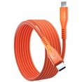 thumbnail image 2 of Statik MagStack Pro Charge/Sync Magnetic Cable USB-C to USB-C 6.6ft Orange, 2 of 5