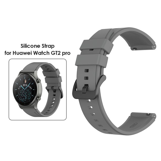 Cómoda correa de repuesto para reloj inteligente duradera para Huawei Watch GT 2 Pro 2e correa de reloj suave Simple de 22mm JShteea El nuevo