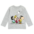 thumbnail image 4 of PEANUTS Woodstock Snoopy Charlie Brown 2 Pack Long Sleeve T-Shirts Toddler to Big Kid, 4 of 5