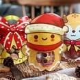 thumbnail image 5 of LBSISI Life, Bolsa de regalo de Navidad, Bolsas con cremallera para dulces, chocolate, galletas, turrón, embalaje de regalo de Papá Noel, 25 piezas, 5 of 5