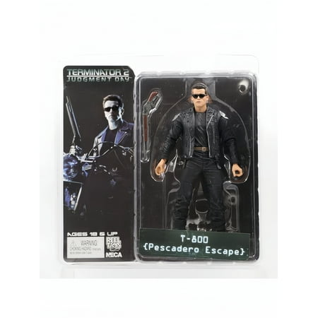 Terminator T-800 Endoskeleton Action Figure - T-1000 Collectible Model Toy - Metal Skeleton Robot Gift for Adults