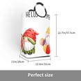 thumbnail image 3 of KLL Summer Gnome Laundry Hamper,Large Canvas Fabric Lightweight Storage Basket Toy Organizer Dirty Clothes Collapsible Waterproof, 3 of 6