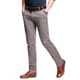 thumbnail image 1 of Pantalones Casual de Hombre Ajustados con Elasticidad Modelo 8106 Color Caqui Claro, 1 of 5