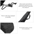 thumbnail image 4 of Bolsa De Almacenamiento Para Acampar, Tela Oxford Gruesa, Bolsa De Almacenamiento Para Exteriores, Hebilla De Cuerda Elástica Negra A Prueba De Suciedad Para Acampar Al Aire Libre, 4 of 7