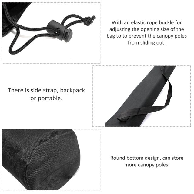 Bolsa Organizadora Multifunción Para Acampar Al Aire, Toldo, Bolsa De Almacenamiento, Accesorios Para Tienda De Campaña