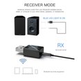 thumbnail image 3 of Émetteur Récepteur Bluetooth 5.0 2 en 1 Adaptateur Audio Stéréo Sans Fil 3.5mm, 3 of 7