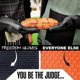thumbnail image 4 of Silicone Oven Mitt Gloves - Heat Resistant Bbq Gloves with Fingers for Grilling or Smoker Pit, Easy Clean, 4 of 5
