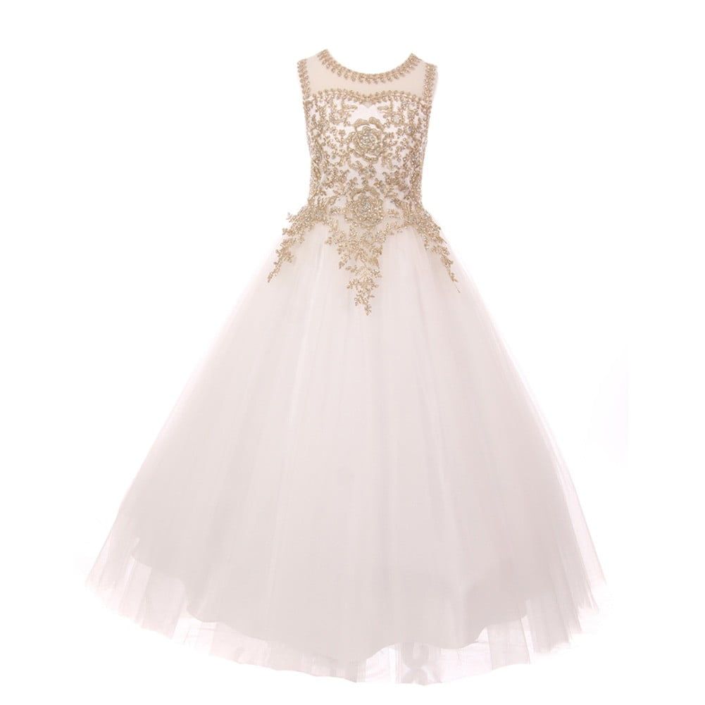 gold rhinestone dress