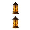 thumbnail image 3 of Yuarrent Navidad Retro Castillo luces candelabro árbol de Navidad ciervo viejo muñeco de nieve linterna noche luz escritorio DIY adornos Type4 NO4, 3 of 5