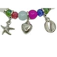 thumbnail image 2 of Colorful Beaded Bracelet with Three Charms : 1CT, 2 of 2
