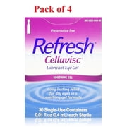 Systane Lubricant Eye Drops Vials 30 ea (Pack of 4)