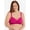 Very Berry, variant on , The Zoey, Lace Band Tshirt Bra, Lightly Padded, Wireless Support, Full Coverage, Smoothing, Lift and Contour (Women's & Women's Plus)