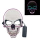 thumbnail image 3 of 3 3 Máscara Led de Halloween, máscara de calavera aterradora con luz colorida, máscara de disfraz de El Wire para fiesta de Festival, regalo para hombres y mujeres, 3 of 4