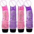 thumbnail image 1 of Productos sexuales para adultos Crystal single shock 19cm pene vibrador masculino giro perlas, 1 of 3