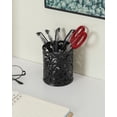 thumbnail image 5 of EasyPAG Pencil Holder Metal Pen Cup Holder Pencil Cup Organizer for Desk Office Pen Organizer,Black, 5 of 7