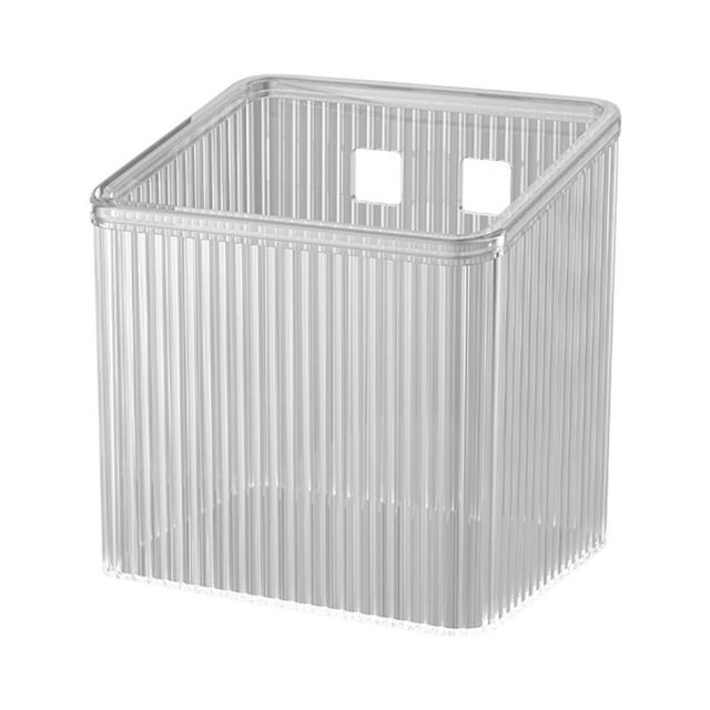 Daisyyozoid Father's Day Luxury And High Beauty Bathroom Toothbrush, Toothpaste, Comb Storage Rack Bathroom Perforated Free Wall Mounted Wash Table Storage Container