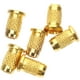 thumbnail image 5 of Guitar Bridge Buckle Guitar String Mounting Ferrules Electroplated Surface 0.7x0.6cm 6Pcs, 5 of 5