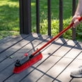 thumbnail image 6 of Libman Heavy Duty 18" Multi-Surface Push Broom Red Black  Steel Handle, 6 of 6