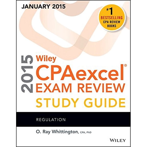 Pre-Owned Wiley CPAexcel Exam Review 2015 Study Guide (January): Regulation (Wiley CPA Exam Review) (Paperback) 1118917650 9781118917657