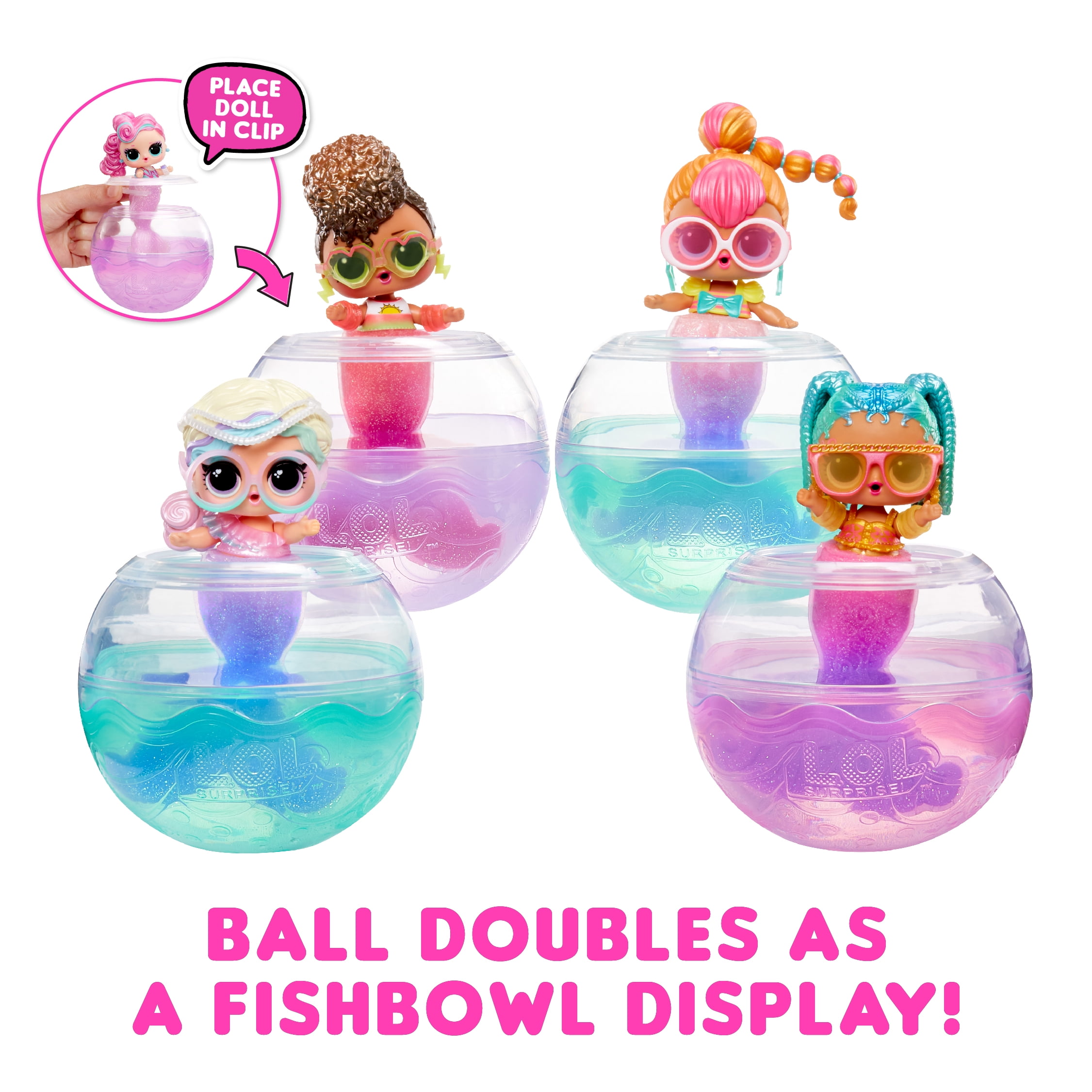 LOL Surprise Mermaids Tots with Color Change Tails, Ages 4+