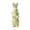 white, variant on 1Pcs 17.8inch Charming Flocked Bunny Statue, Easter Bunny & Spring Garden Decor, Indoor Centerpieces Tables Rabbit Decoration with Ribbon Accent, Ideal for Holiday Celebrations & Home Yard Display