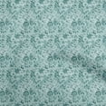thumbnail image 1 of oneOone Cotton Poplin Teal Green Fabric Batik Craft Projects Decor Fabric Printed By The Yard 56 Inch Wide, 1 of 5