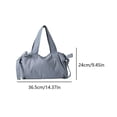 thumbnail image 2 of Lindo Bolso Hombro Con Lazo Mano Nailon para Las Axilas Mujer () Azul, 2 of 8