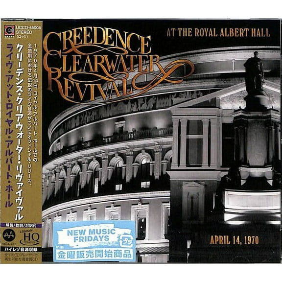 Creedence Clearwater Revival - Live At Royal Albert Hall - MQA x UHQCD - Music & Performance - CD