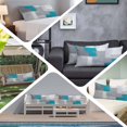 thumbnail image 6 of Blue Abstract Body Pillow Covers 20"x54", Grey Geometric Oil Painting Vintage Gradient Soft Brushed Microfiber Breathable Throw Pillow Covers, Decorative Pillowcase with Zipper for Couch Sofa Bedroom, 6 of 9