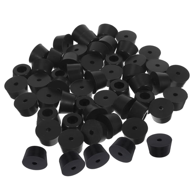 SOPOTUTU 50Pcs Furniture Foot Pads Silicone Non-Slip Anti-Vibration for Washing Machine Home Environment