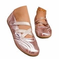 thumbnail image 5 of Women's Round Toe Ballet Flats Mary Jane Sneakers Comfortable Dressy, 5 of 9