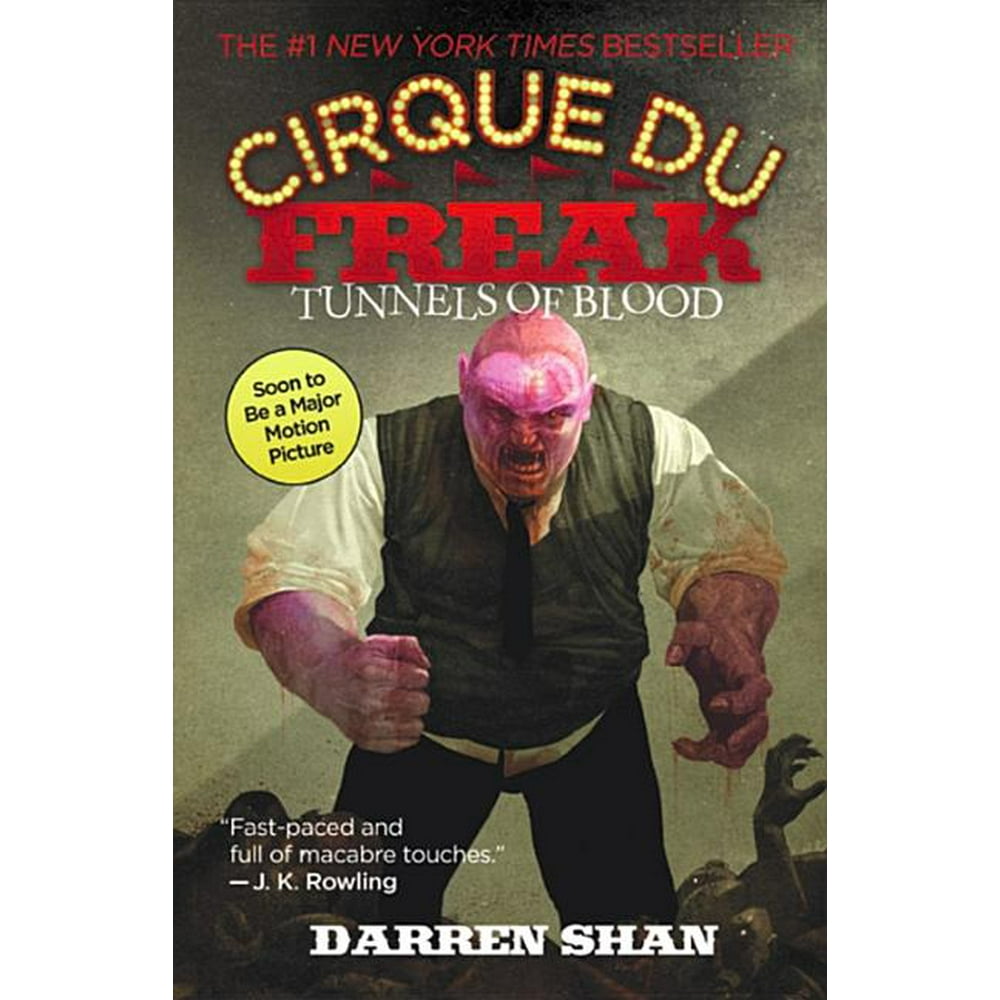Cirque Du Freak Saga of Darren Shan Tunnels of Blood Cirque Du Freak (Hardcover) Walmart