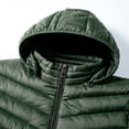 thumbnail image 2 of LEEy-world Fall Jacket Men's Winter Coats Water Resistant Snow Ski Jacket Fleece Lined Parka Pockets Army Green,XL, 2 of 5