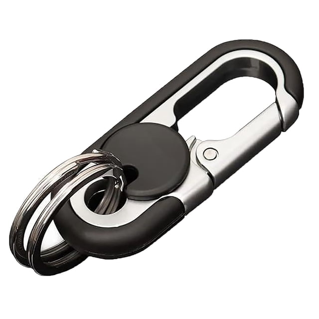 GUANGHONG Porte-Clés de Voiture pour Hommes Crochet Mousqueton Porte-Clés Perte Boucle de Ceinture Pivotante à Dégagement Rapide