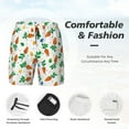 thumbnail image 5 of Fotbe Cute Carrot Men’s Swim Trunks Quick Dry Swim Shorts Board Shorts with Mesh Lining-Large, 5 of 9