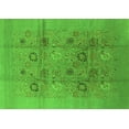 thumbnail image 1 of Ahgly Company Indoor Rectangle Oriental Green Industrial Area Rugs, 8' x 10', 1 of 4