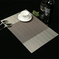 thumbnail image 2 of Set Of 6 Place Mats 30x45cm Place Mats Non-Slip Washable Table Mats Pvc Heat-Resistant Placemats, Place Mats For Kitchen, 2 of 4