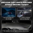 thumbnail image 3 of Headlight Restoration Kit, Headlight Cleaner Automotive Headlamp Headlight Cleaner Restores Clear Yellowed Car Plastic and Protects from Re-Oxidation Includes Coating Agent and Towel, Sponge Wipe, 3 of 5