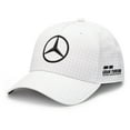thumbnail image 3 of Mercedes AMG F1 Driver Lewis Hamilton Kids Black/White/Purple/Green Hat, 3 of 13