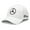 White, variant on F1 Driver Lewis Hamilton Kids Black/White/Purple/Green Hat