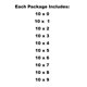 thumbnail image 4 of SLS3 Temporary Race Number Tattoo | Temporary Tattoos Numbers Pack of 100 | Ideal for Triathlon | Running | Cycling (100), 4 of 7