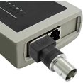 thumbnail image 5 of 2 Pcs Bnc to RJ45 Converter Adapter, Bnc Female to RJ45 Male Coaxial Converter Ethernet Adapter for Line Tester(Black), 5 of 5