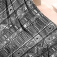 thumbnail image 4 of Black Geometric Striped Pattern Blanket,Comfortable Soft Flannel Throw Blanket,All Season,Warm Lightweight Blankets for Sofa Bed Couch Living Room Chair,50"x60", 4 of 4