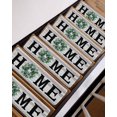 thumbnail image 7 of Stair Treads for Wooden Steps,Eucalyptus Leaves Peel and Stick Stair Treads with Adhesive,Rustic Botanical Plants Text Wood Grain Non Slip Indoor Stairs Runner Rugs Mats for Elders Dogs 8"x30" 4PCS, 7 of 7