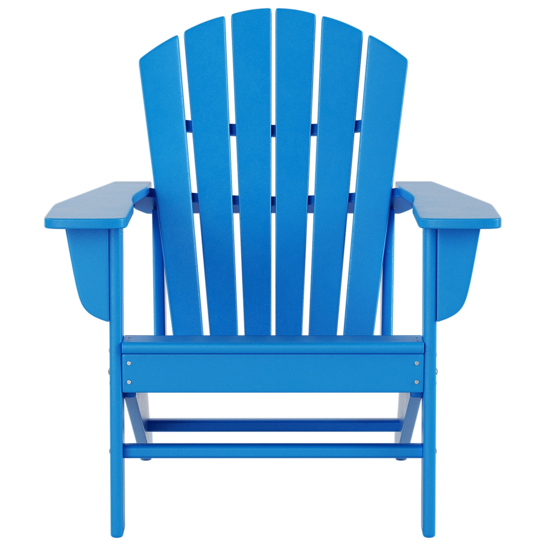 Polytrends  Altura  Outdoor Eco-Friendly All Weather Poly Patio Adirondack Chair (Set of 2) Pacific Blue